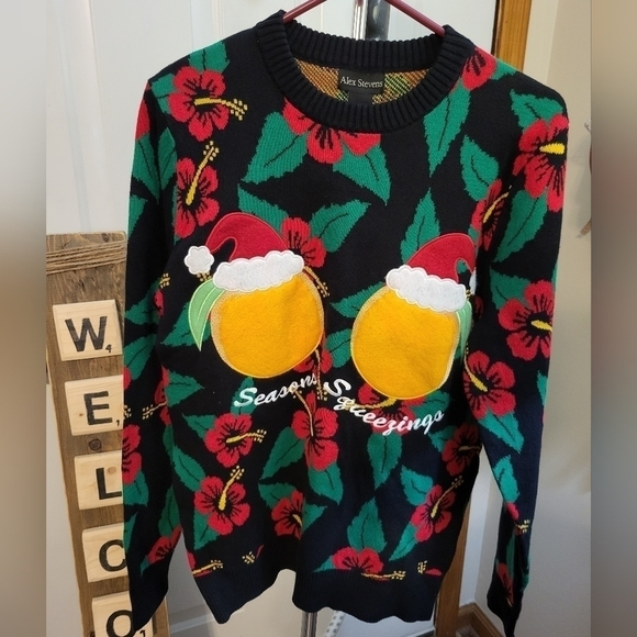 Alex Steven's Ugly Christmas sweater S NWT   unisex - Picture 11 of 16